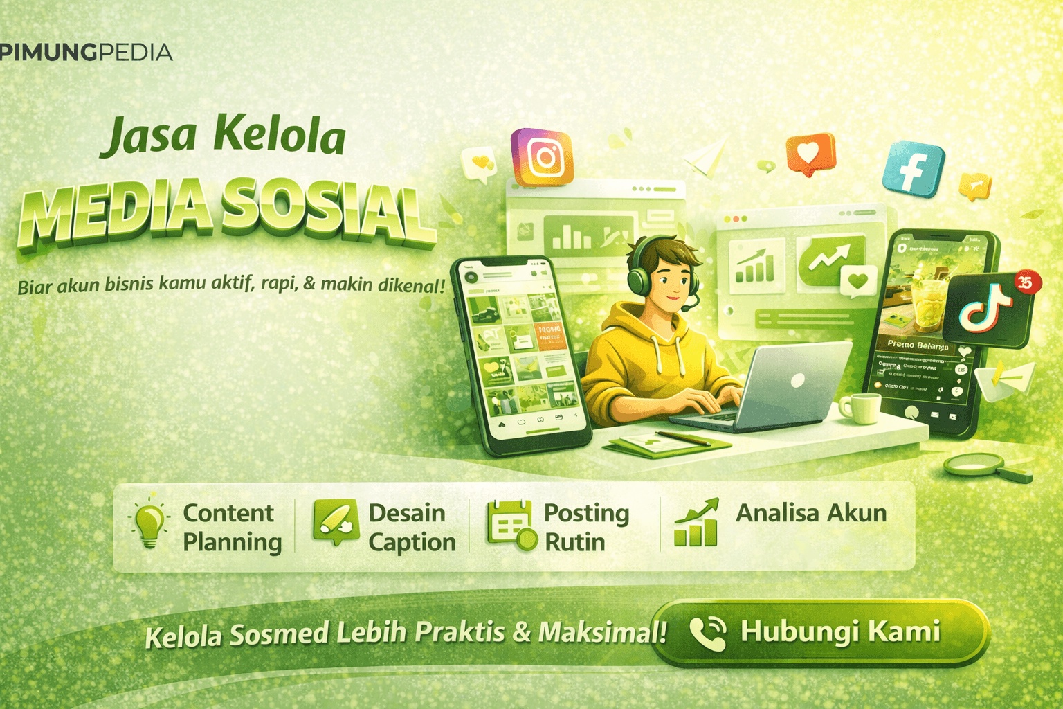Jasa Kelola Media Sosial